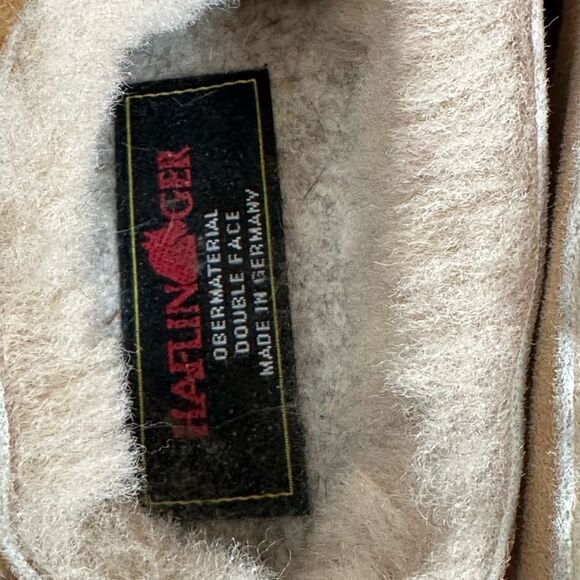 HAFLINGER Saskatchewan Lambskin Leather Clog Unisex 36/5 - Picture 7 of 9